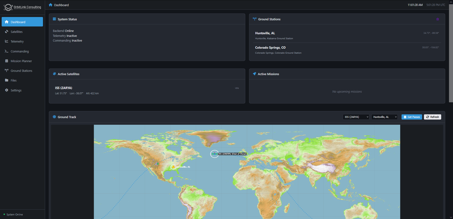 OrbitLink Ground Station